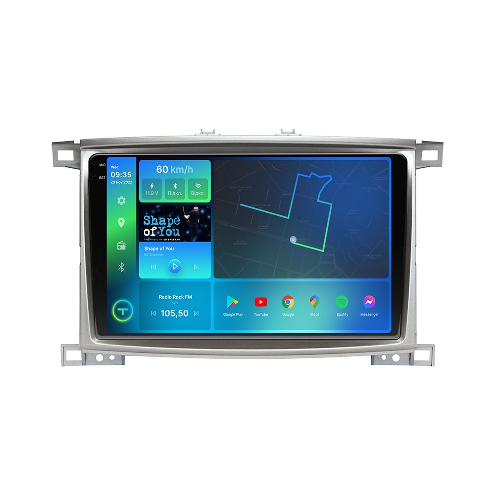 Штатна магнітола Torssen 2K Toyota LC100 F108256 4G Carplay DSP