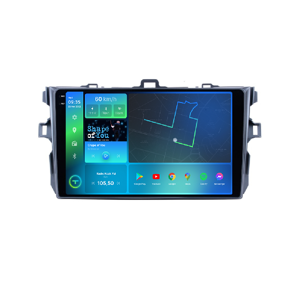 Штатна магнітола Torssen 2K Toyota Corolla E150 2003-2010 F98256 4G Carplay DSP