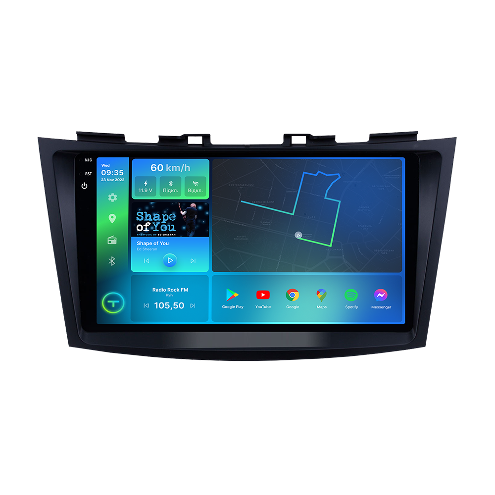 Штатна магнітола Torssen 2K Suzuki Swift 2011-2016 F9432 4G Carplay DSP