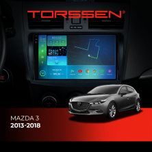Штатна магнітола Torssen 2K Mazda 3 13-18 F9232 4G Carplay DSP