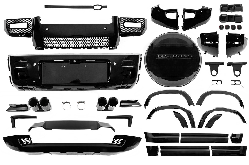 Комплект обвісів (Black Edition) Land Rover Defender 2019- гг.