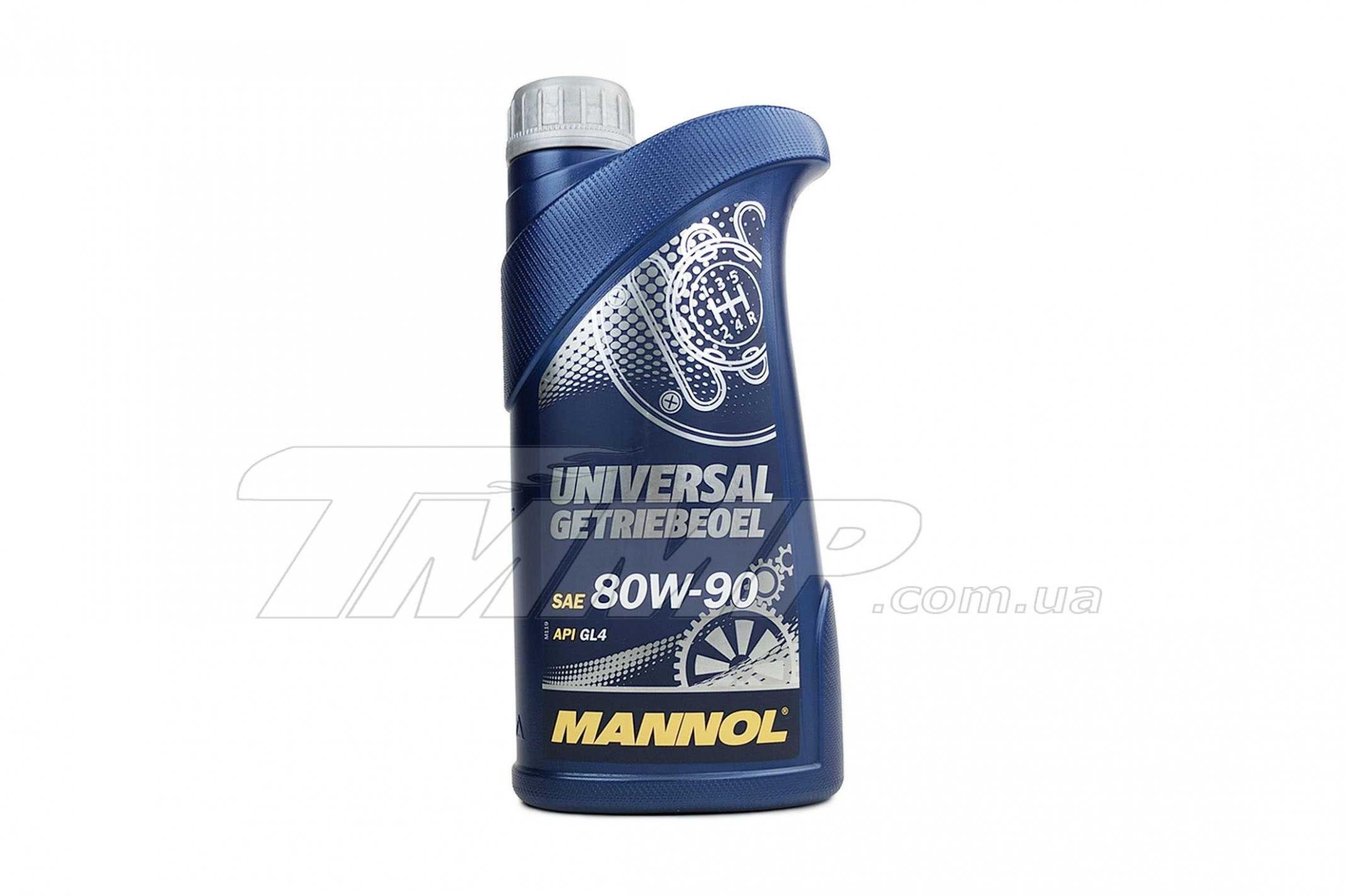 Масло трансмісійна, 1л (80W-90, Universal Getriebeoel API GL 4) MANNOL EVO