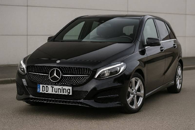Передня решітка Diamond Black (2015-2018) Mercedes B-class W246 2011-2018 рр.