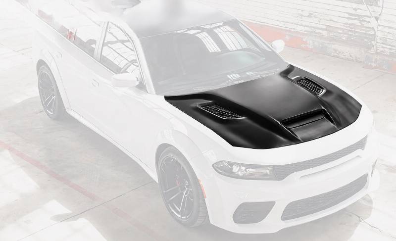 Капот 2021 SRT (під фарбування) Dodge Charger 2010-2023 рр.