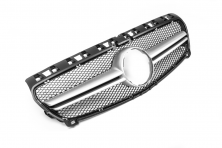 Передня решітка AMG Silver (2012-2015) для Mercedes A-class W176 рр