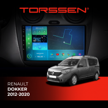 Штатная магнитола Torssen Renault Dokker 2012-2020 F9232 4G Carplay DSP