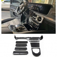 Комплект карбонових вставок в салон V2 Mercedes G сlass W463 2018-2024 гг.
