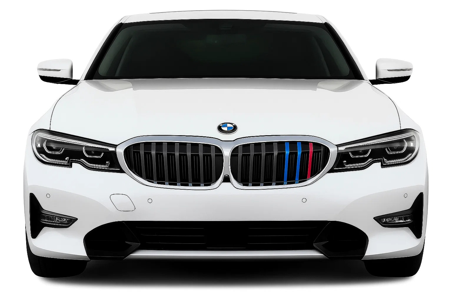 Ніздрі 1 Bar (2018-2022, M-Color з хром окантовкою) BMW 3 серия G20/G21 2018- гг.