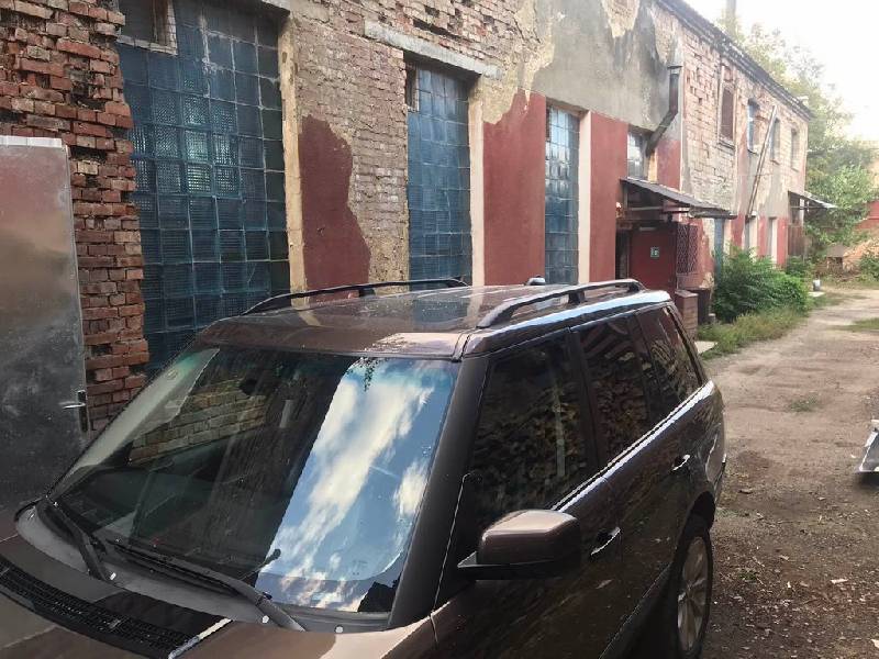 Алюмінієві рейлінги (Чорні) Range Rover III L322 2002-2012 рр.
