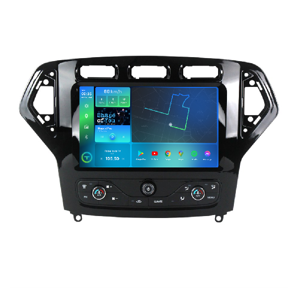 Штатна магнітола Torssen 2K Ford Mondeo A/C climate 07-11 black F9432 4G Carplay DSP