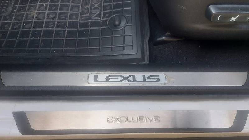 Накладки на пороги (4 шт.) Exclusive Lexus NX 2014-2021 рр.