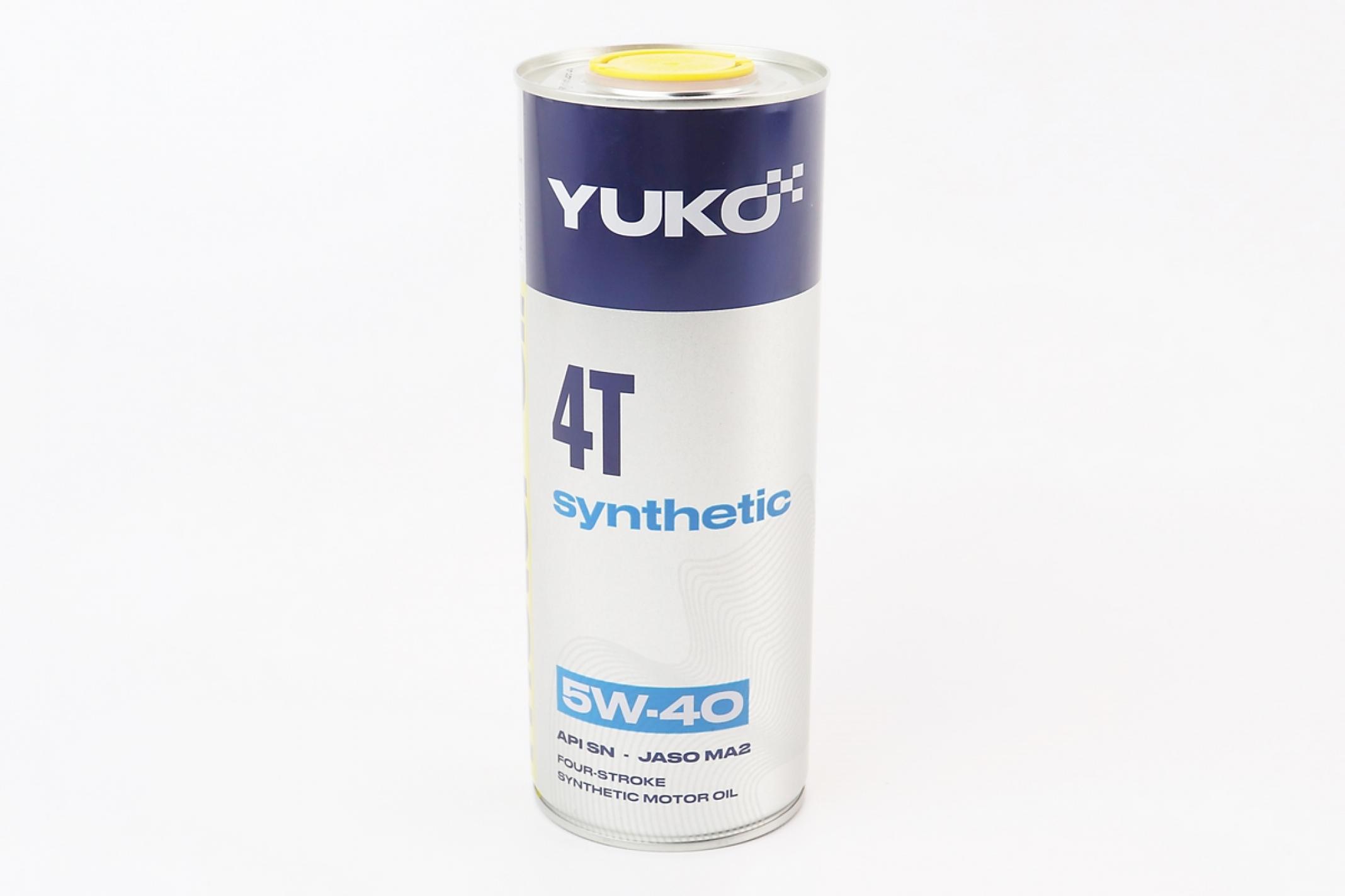 Олія 4T 5W-40 - синтетична універсальна `SYNTHETIC`, 1L, Metal KS
