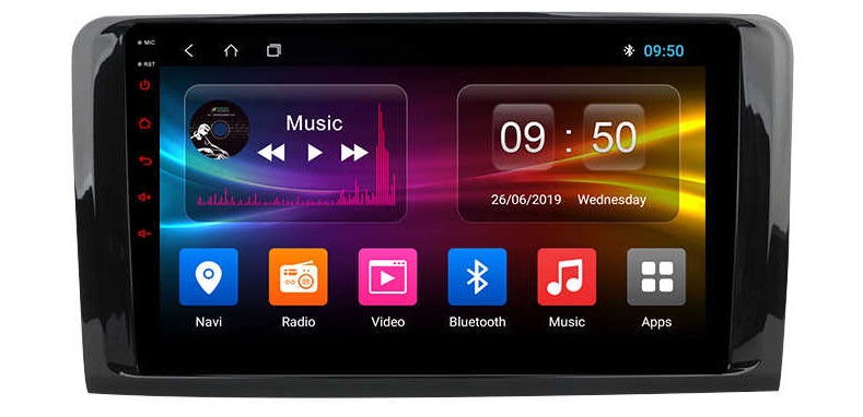 Штатна магнітола Torssen Mercedes ML-class W164 2005-2011 F9332 4G Carplay