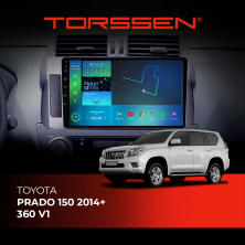 Штатна магнітола Torssen Toyota Prado 150 2014+ 360 V1 F10464 4G Carplay DSP