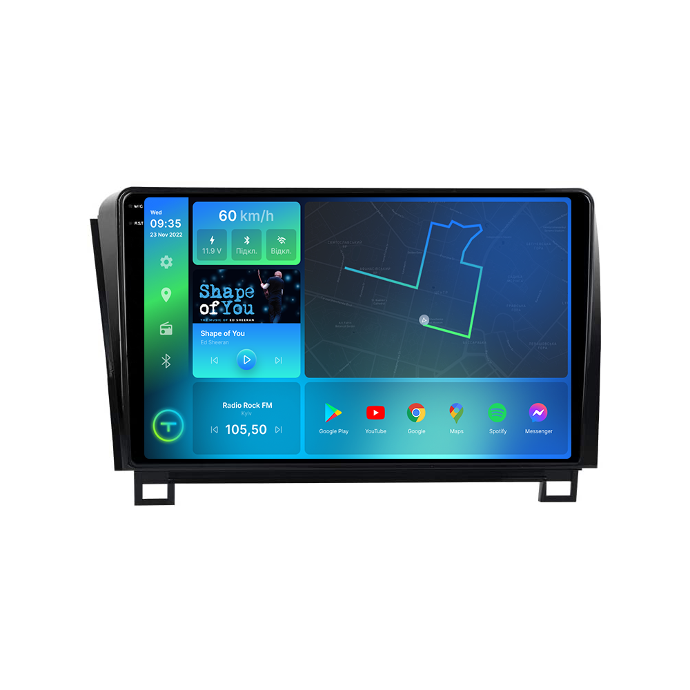 Штатна магнітола Torssen 2K Toyota Sequoia 2007-2017/Tundra 2007-2012 FL10 4+64Gb 4G Carplay DSP