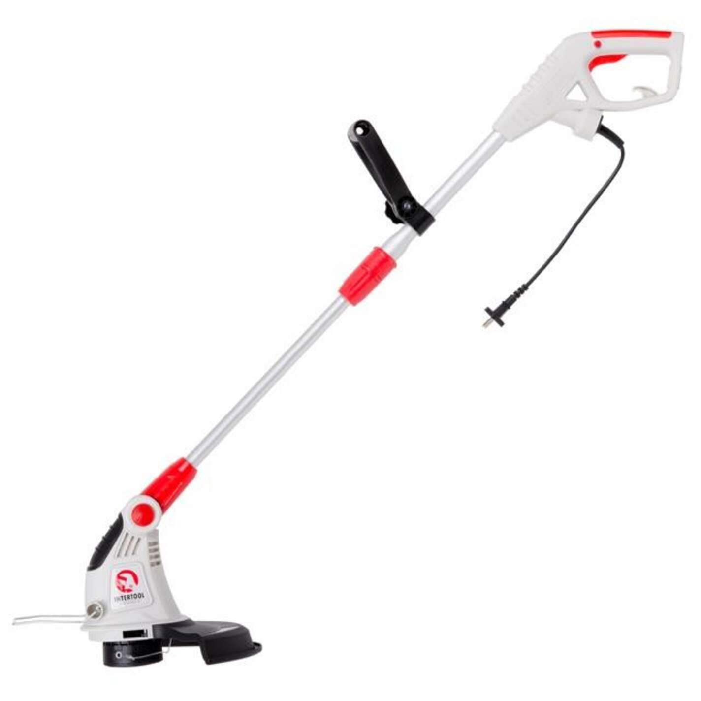 Триммер электрический 450 Вт, 900 об/мин, капроновая нить 1,6 мм, телескопическая ручка INTERTOOL