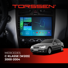 Штатна магнітола Torssen Mercedes C-klasse (W203) 2000-2004 F9432 4G Carplay DSP