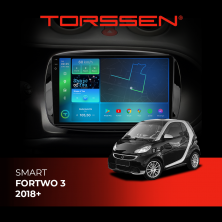 Штатна магнітола Torssen 2K Smart ForTwo 3 18+ F9464 4G Carplay DSP