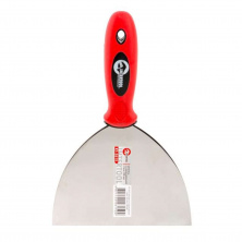 Шпатель из нержавеющей стали 150мм Проф INTERTOOL