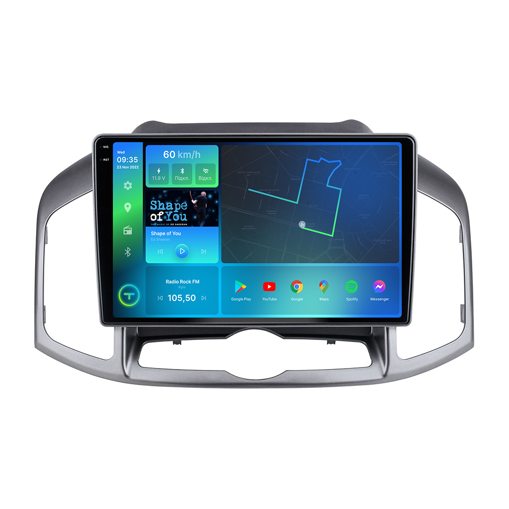 Штатна магнітола Torssen 2K DTS Chevrolet Captiva 16+ F10432 4G Carplay DSP