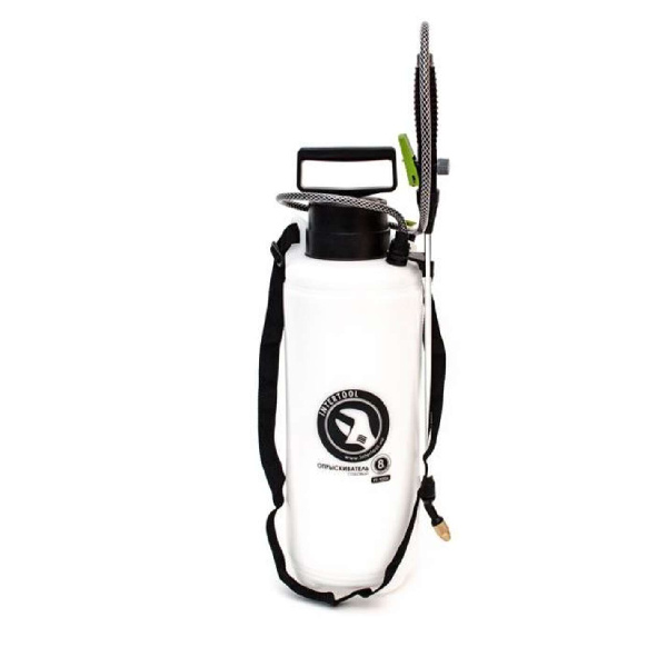 Опрыскиватель 8 л, 2 сопла латунь+пластик INTERTOOL