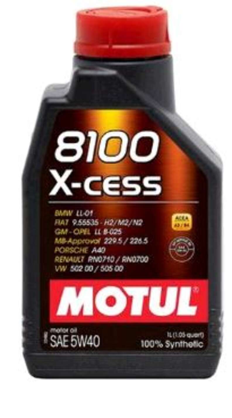 Олія автомобільна, 1л (синтетика, 5W-40, 8100 X-CESS) MOTUL (#102784)