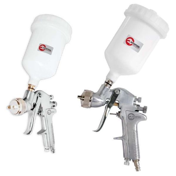 Краска пневматический HP, форсунка 1.4мм, верхний пластиковый бачок 600мл, 5бар.