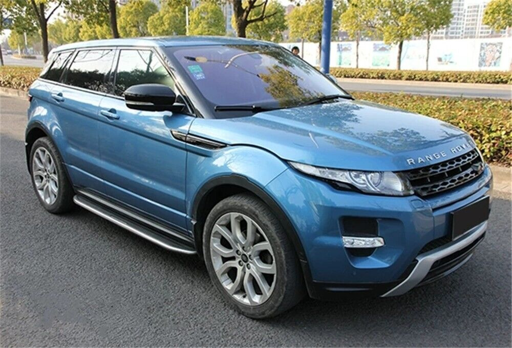 Бокові пороги OEM-V2 (2 шт., алюміній) Dynamic для Range Rover Evoque 2012-2018 рр