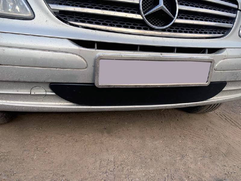 Зимова накладка на бампер (2004-2010) Матова Mercedes Viano 2004-2014 рр.