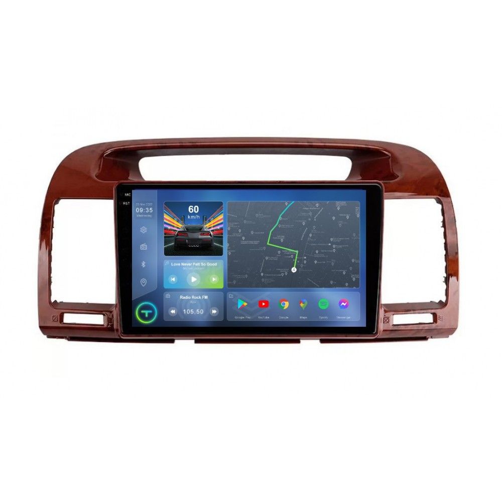 Штатна магнітола Torssen 2K Toyota Camry 30 01-06 дерево F9464 4G Carplay DSP