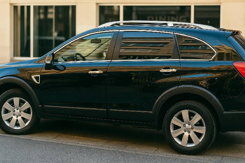 Верхня окантовка вікон (6 шт, нерж) Chevrolet Captiva 2006-2019 рр.