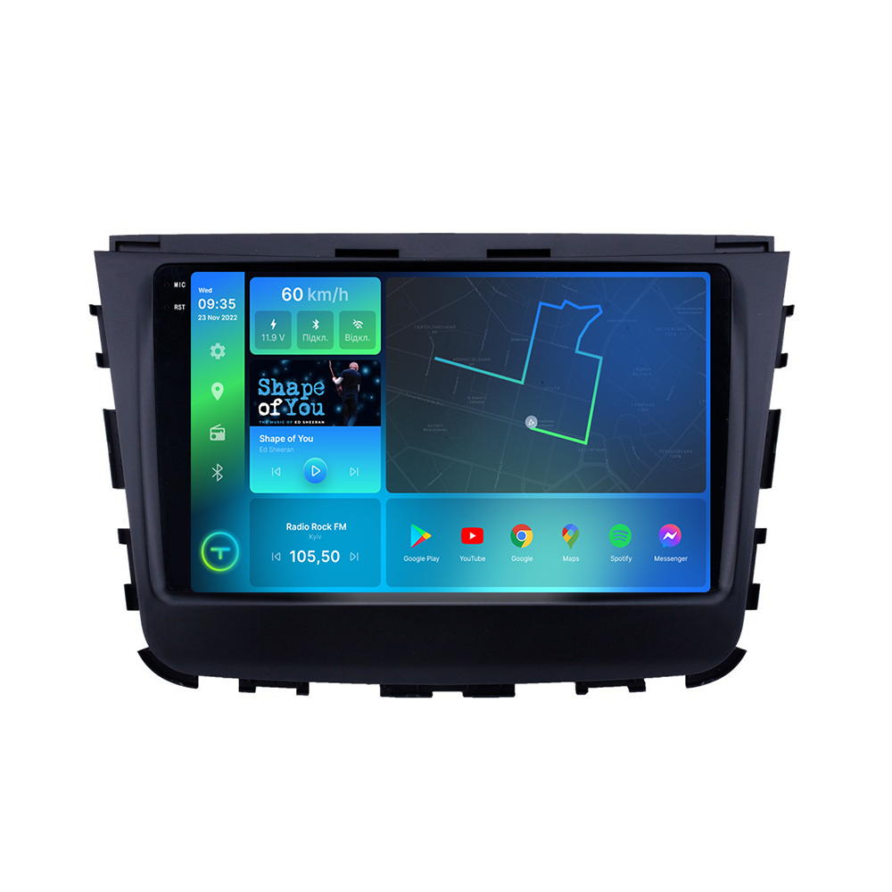Штатна магнітола Torssen 2K SsangYong Rexton 19+ FL10 4+64Gb 4G Carplay DSP