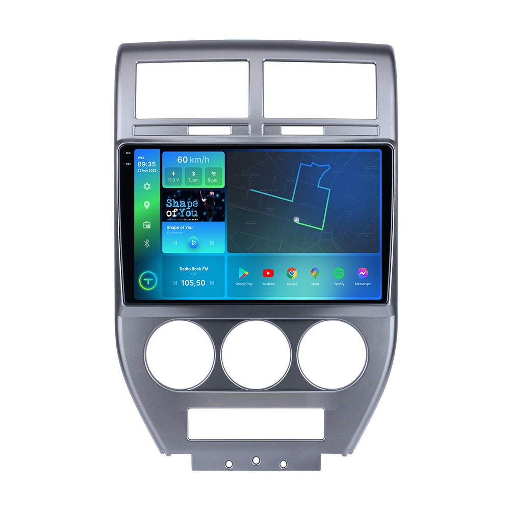 Штатна магнітола Torssen Dodge Caliber 2006-2010 F10232 4G Carplay DSP
