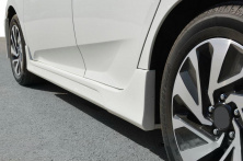 Бокові пороги (під фарбування) Honda Civic Sedan X 2016-2021 рр.