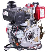 Двигатель м/б 173D (5Hp) (дизель, шлицы 25мм) с электростартером AMG