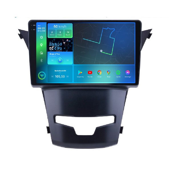 Штатна магнітола Torssen 2K SsangYong Korando 3/Action 2 13-17 F9332 4G Carplay DSP