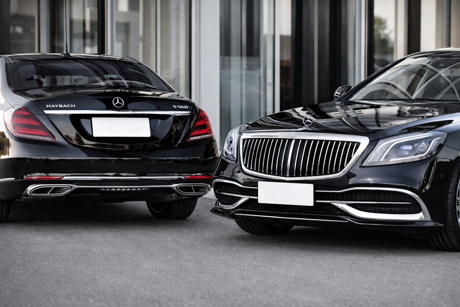 Комплект обвісів на Maybach (2018-2022, без оптики) для Mercedes S-class W222 рр