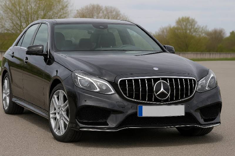 Передня решітка GT Panamericana (для Avantgarde і AMG-Line, 2013-2016) Mercedes E-сlass W212 2009-2016 рр.