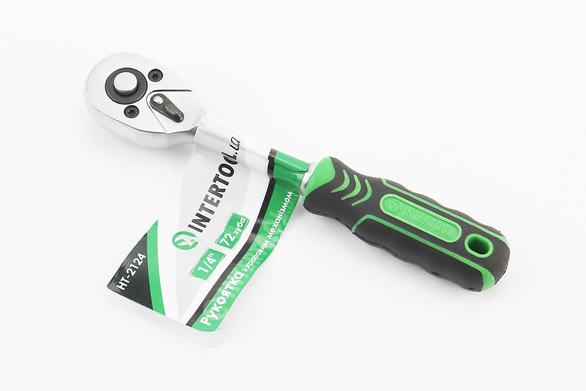 Ключ -трещотка 1/4 72 зуба CrV HT-2124 KS