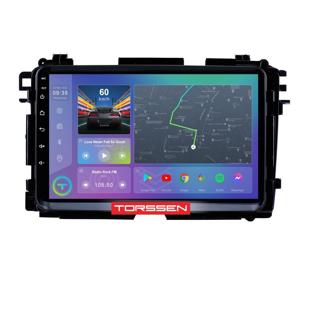 Штатна магнітола Torssen Honda XRV/HRV/XNV 2015+ FL9 4+64Gb 4G Carplay DSP0
