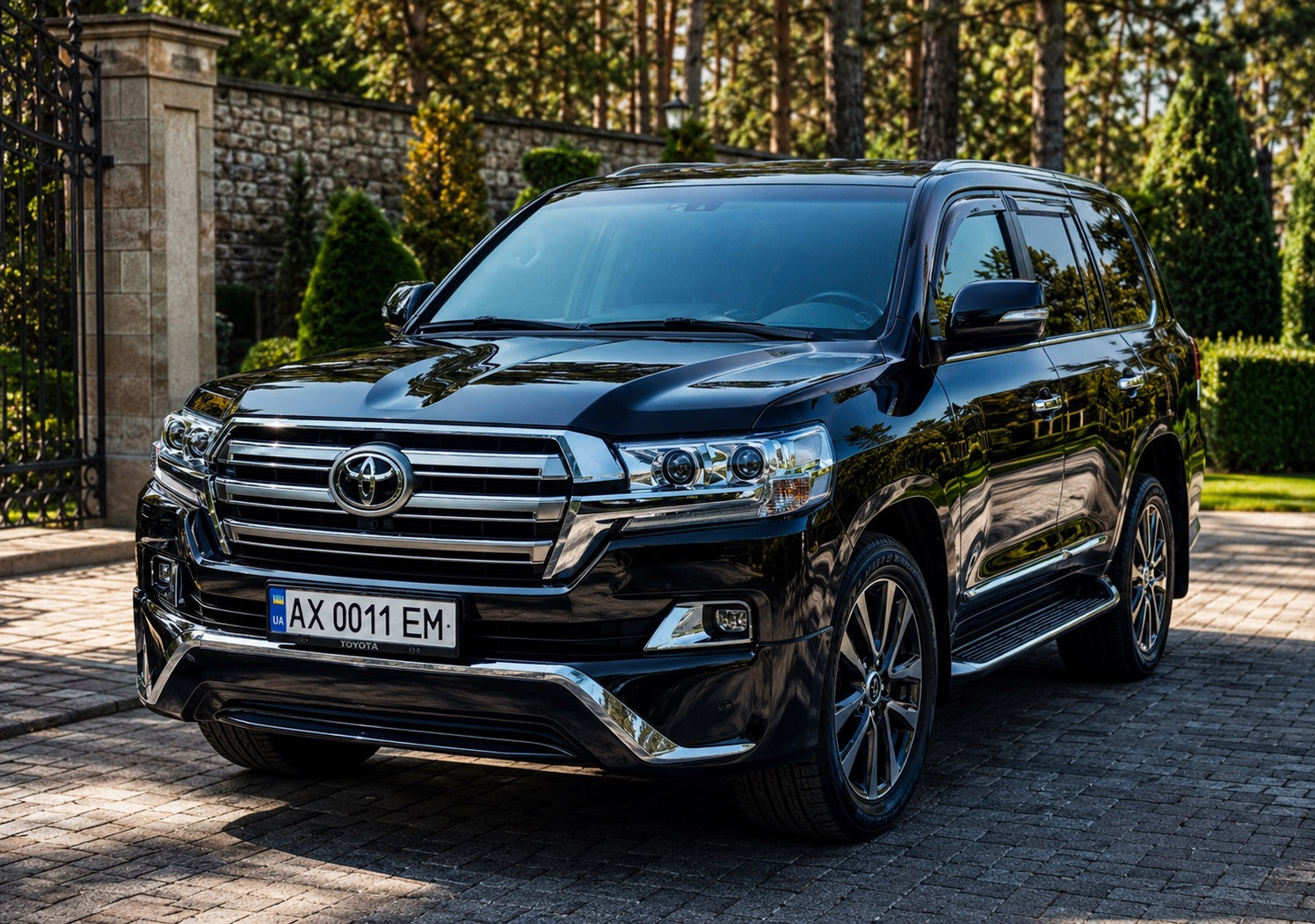 Комплект обвісів 2016-2021 (Executive 2016) Білий колір для Toyota Land Cruiser 200 рр