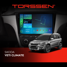 Штатна магнітола Torssen 2K Skoda Yeti Climate F10464 4G Carplay DSP