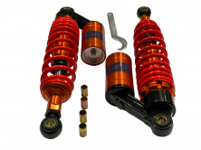 Амортизатори (пара) Delta 330mm, газомасляні (помаранчеві + павутина) KOMATCU (mod.A)