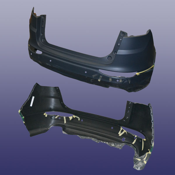 Бампер задній Chery Tiggo 5 (with 4 reverse radar holes) KLM