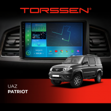 Штатна магнітола Torssen UAZ Patriot FL9 4+64Gb 4G Carplay DSP