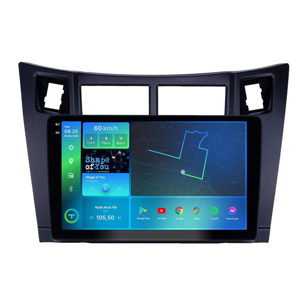 Штатна магнітола Torssen 2K DTS Toyota Yaris Vios 05-11 F9432 4G Carplay DSP