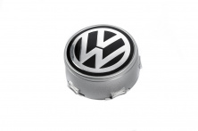 Ковпачки на диски (1 шт) Туреччина, хром Volkswagen LT 1995-2006 рр.
