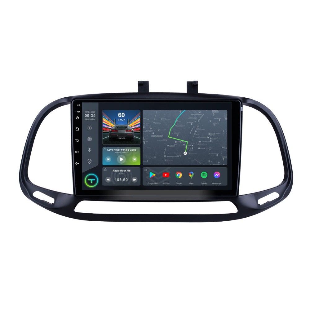 Штатна магнітола Torssen Fiat Doblo 15+ FL9 4+64Gb 4G Carplay DSP