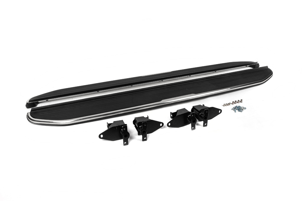 Бокові пороги OEM-V2 (2 шт., алюміній) Dynamic для Range Rover Evoque 2012-2018 рр