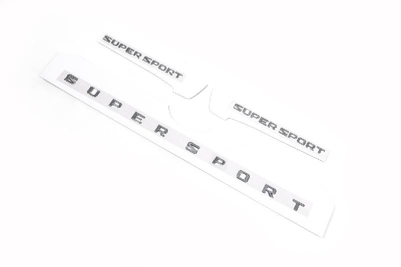Комплект шильдиков Supersport (3 шт) Toyota Land Cruiser 200 2007-2021 рр.